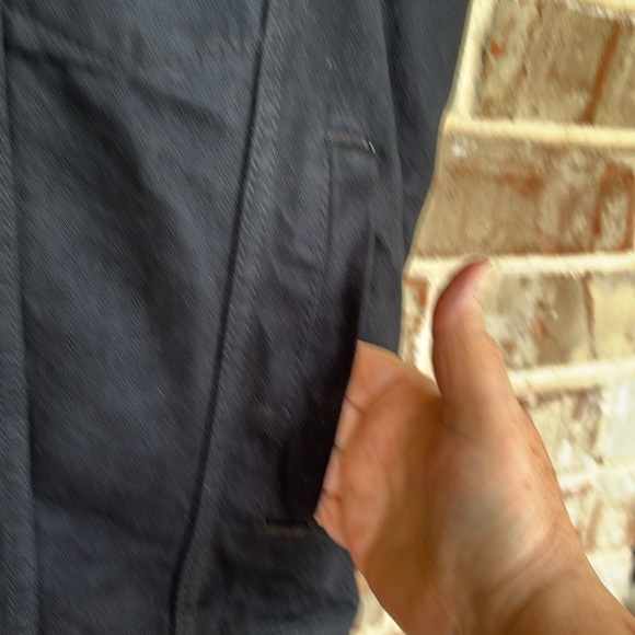 Hot Leathers Men's Black Denim Vest - Picture 6 of 11